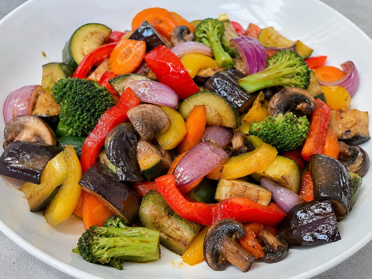 Mediterranean vegetable sauté